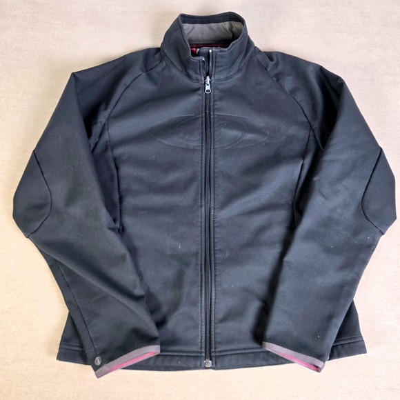 Salomon Jackets & Blazers - Salomon Black Full Zip Softshell‎ Jacket Performance Outdoor Women Medium